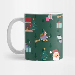 christmas witch santa claus befana Mug